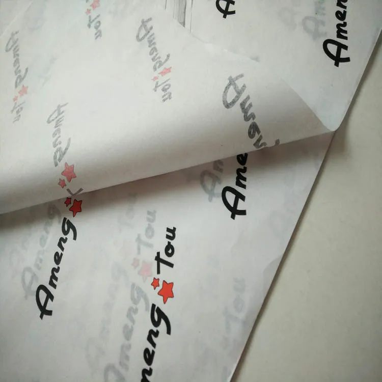 
Custom design wrapping printed logo gift wrapping tissue paper with logo 