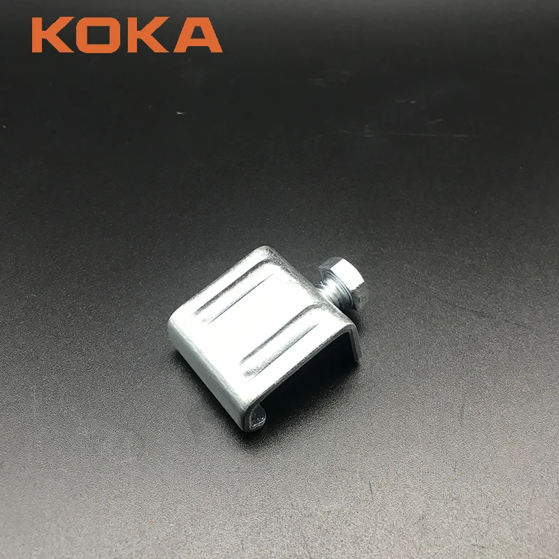 Custom Size M6 M8 M10 Rod G Clamp Hot Dipped Galvanized Cast Iron g h Beam Clamp