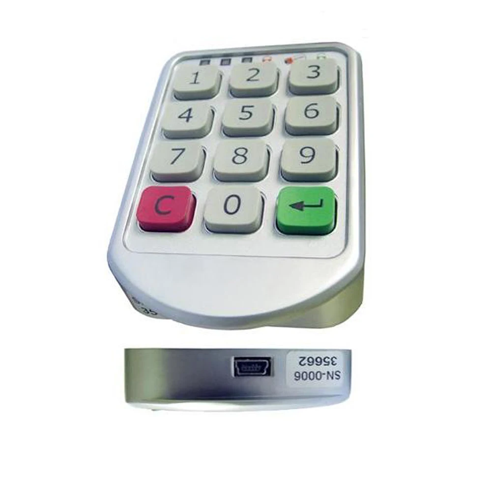 Smart combination locker lock electronic password filing cabinet smart keypad furniture lock zinc digital cupboard lock cabinet