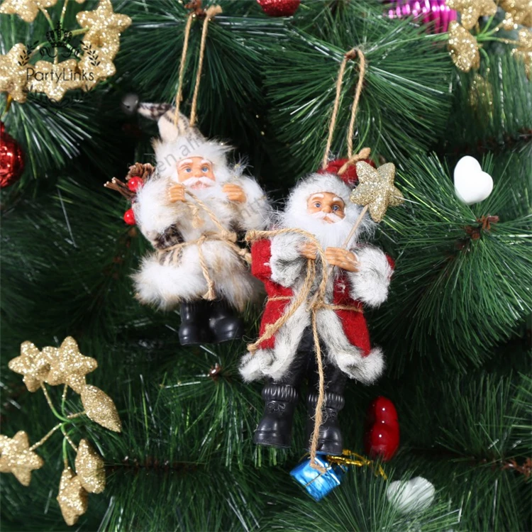 Christmas Santa Claus Doll Toy christmas decorations for home christmas tree decorations Xmas Gift