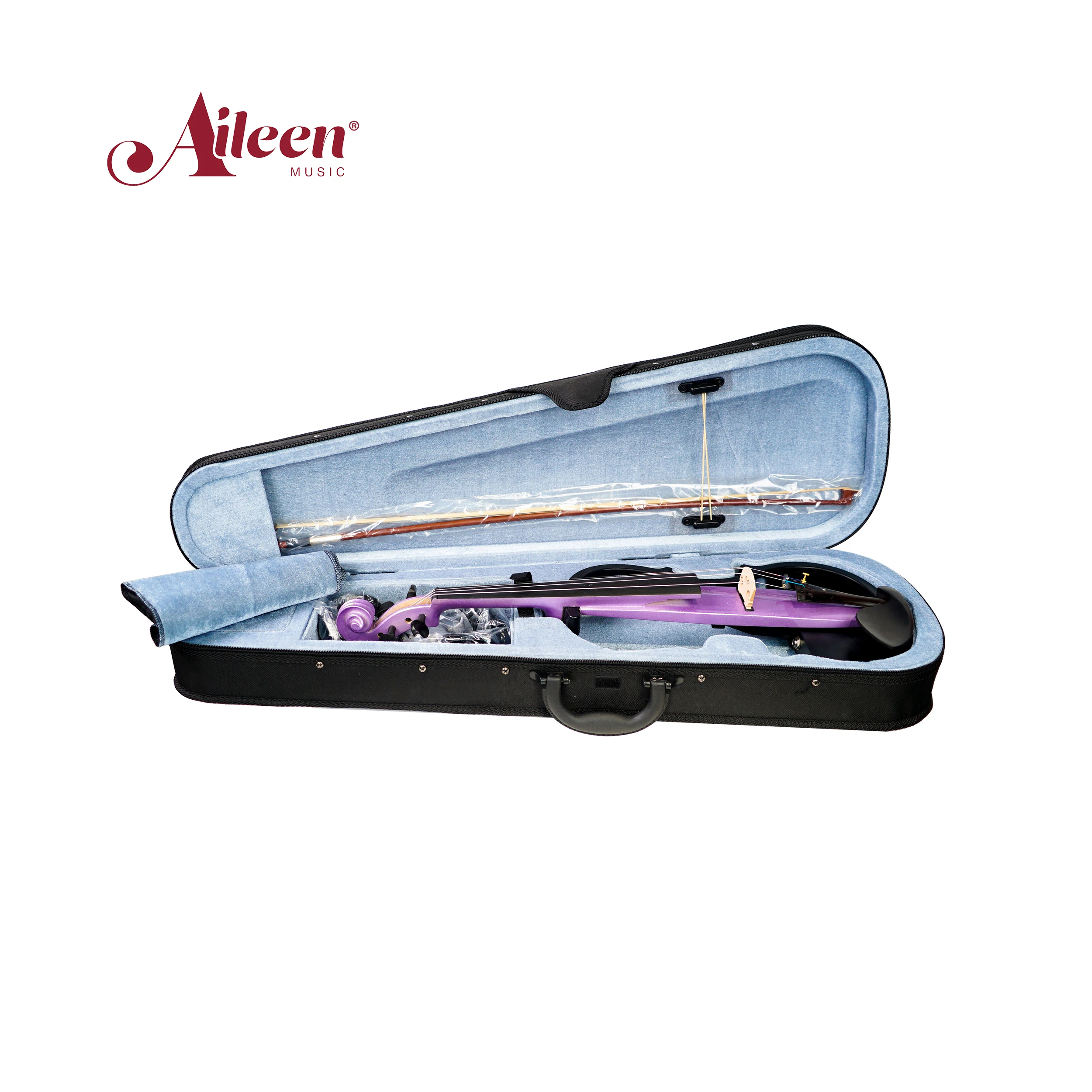 AileenMusic 2022 New Design ABS 4/4 violin Electric 4 string(VE110P)