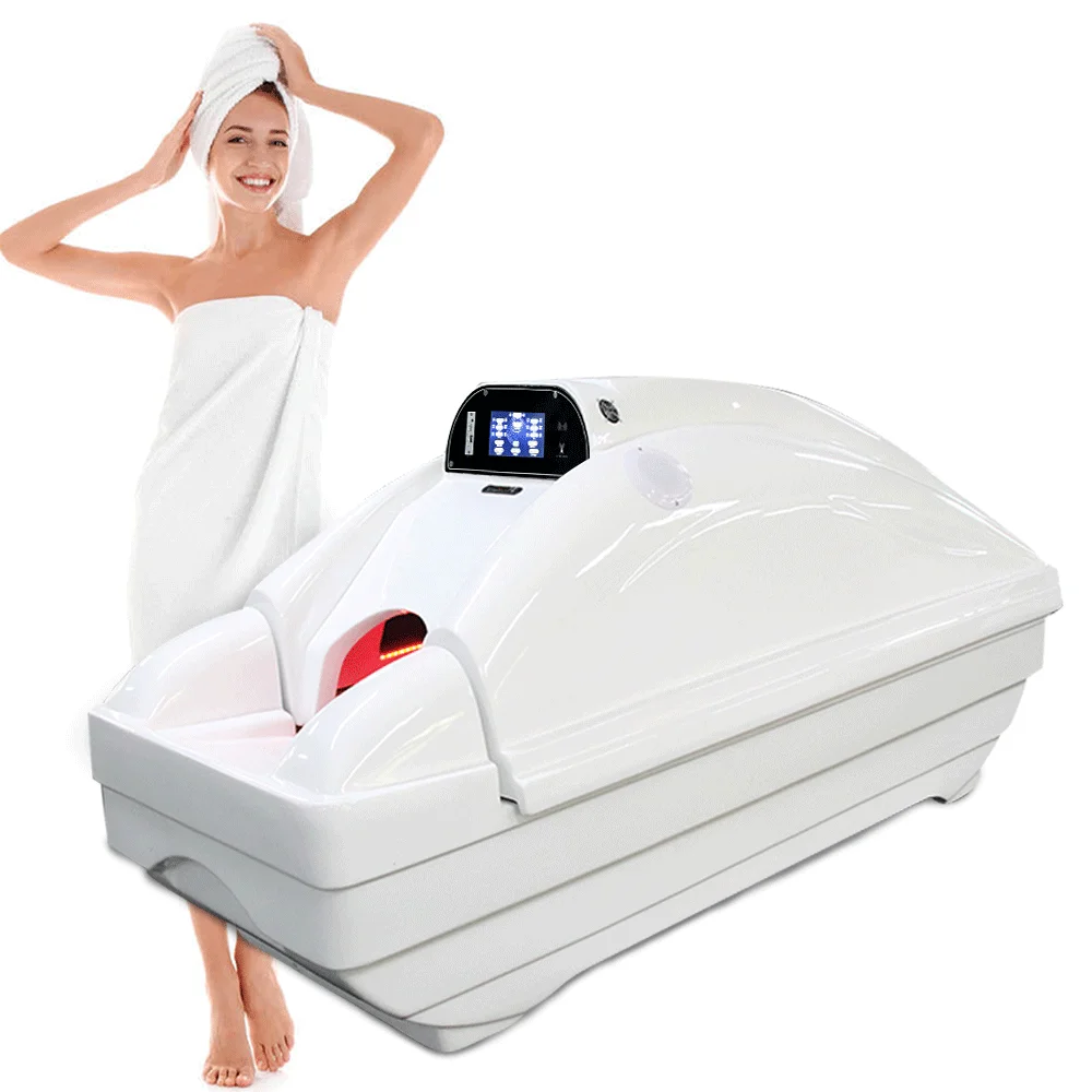 Far Infrared Ray&Photon Led Light Ozone Sauna Spa Capsule Beauty Ozone Capsule For Spa And Sauna Infrared Ozone Sauna