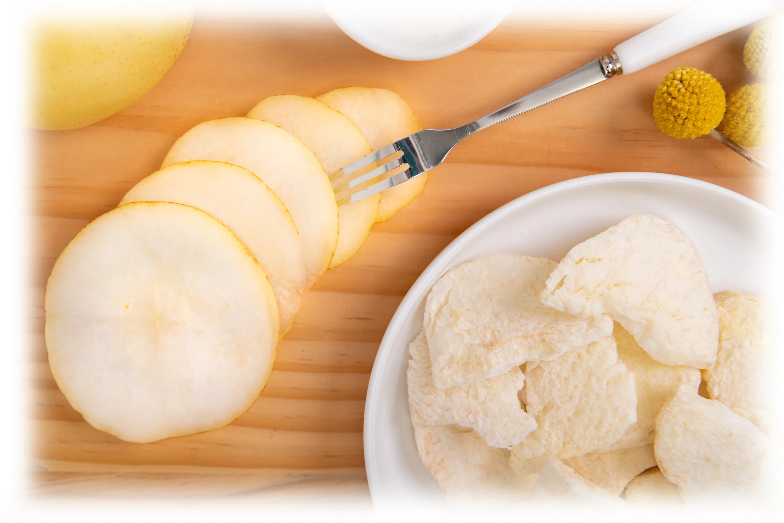 Factory Sale Various Freeze Dried Pear Snack Fruit Freeze Drying Pear Slice