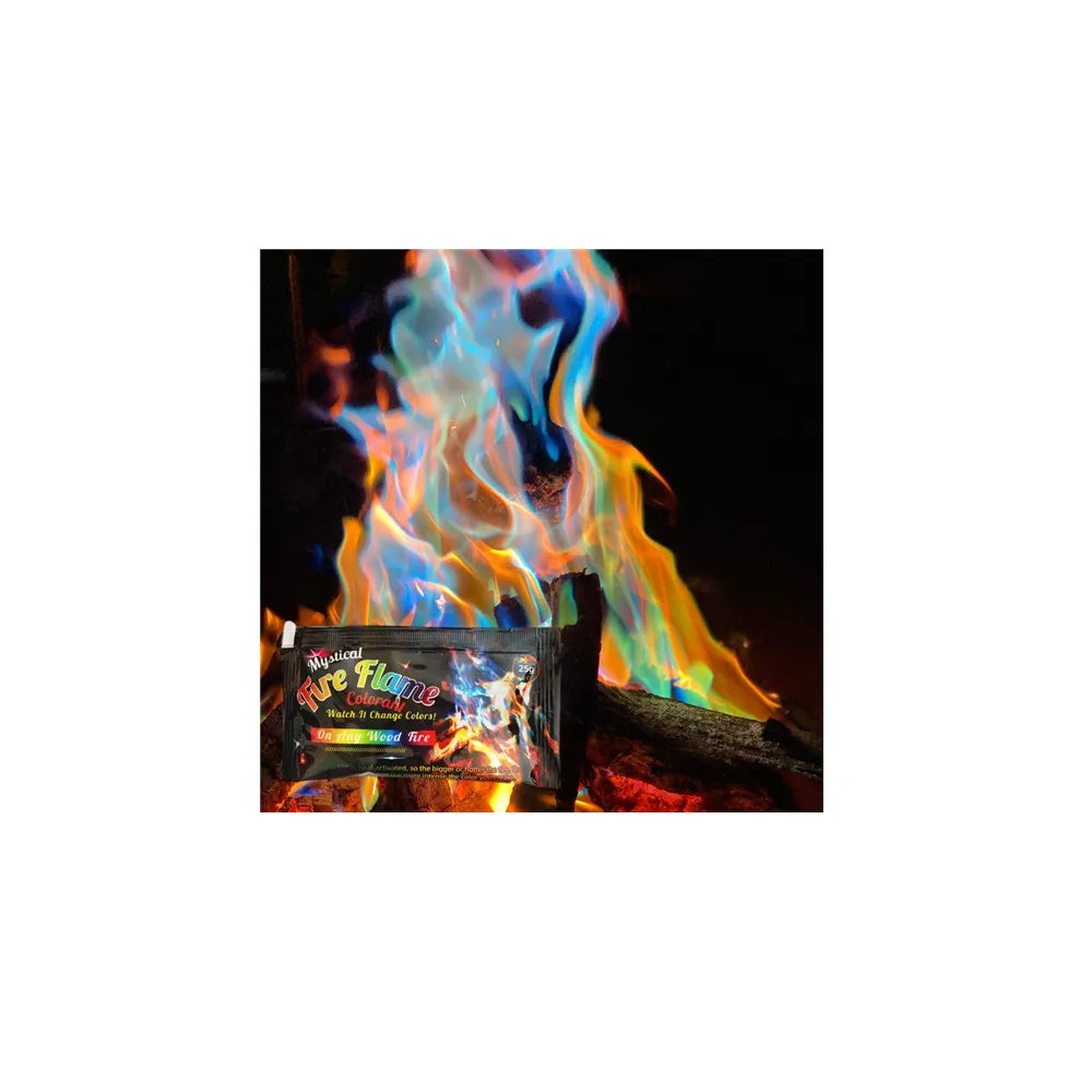 DF-122 15g 25g 30g powder color fire colorant Magic fire Rainbow of artificial flame