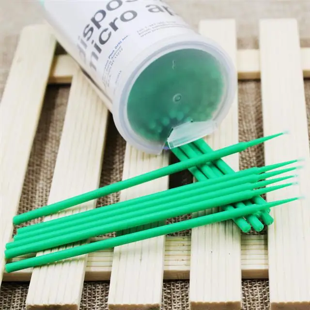 Eyelash Cleaning Cotton Swab Disinfection Cleaning Stick for Professional Eyelash Ironing Planting Grafting