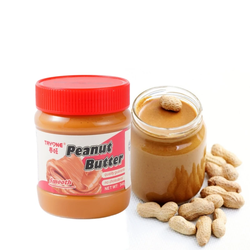 food grade 9oz12oz PET plastic sauce container jam cream peanut butter packing jars