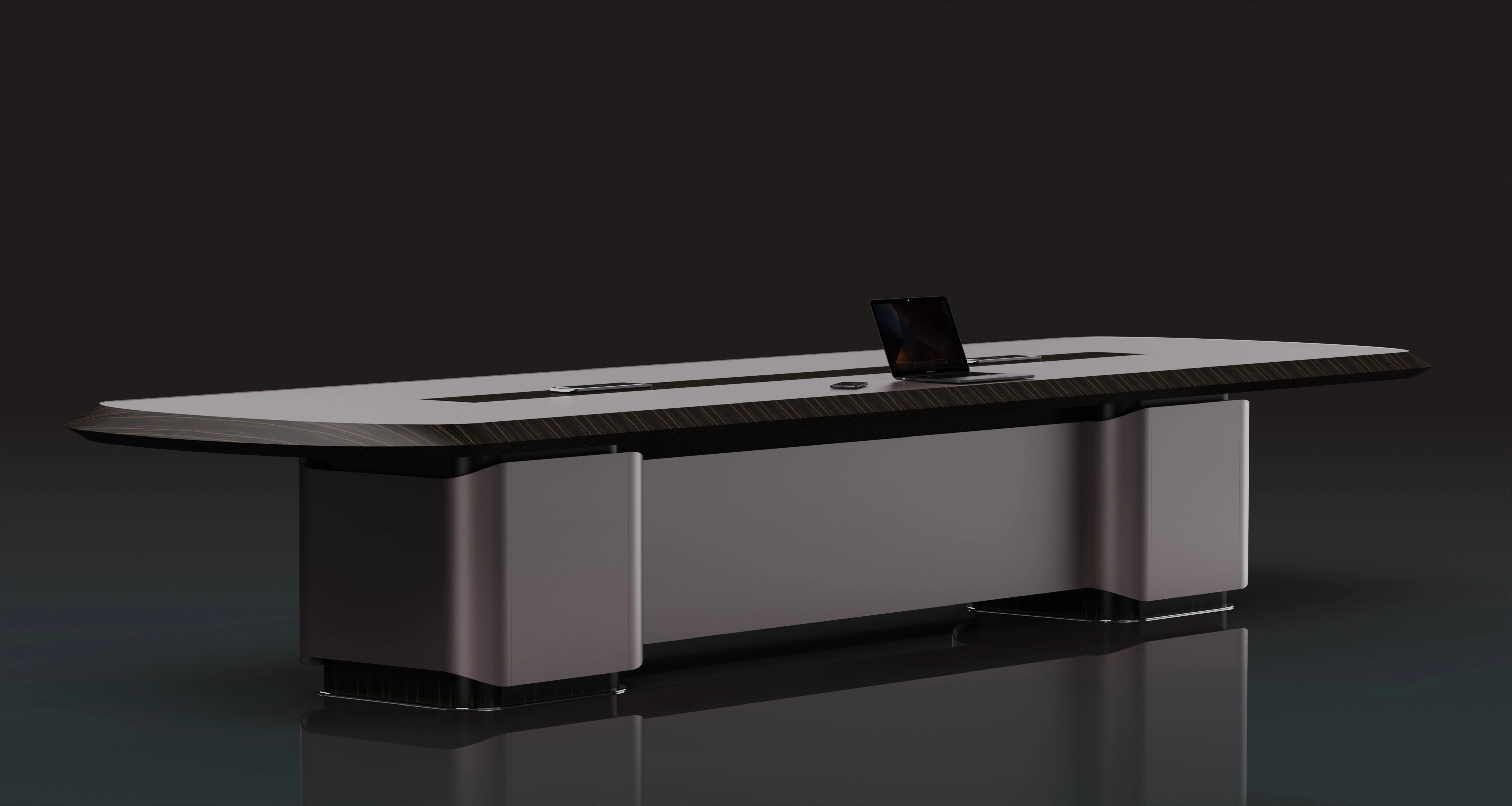 Индивидуальный цвет большой зал заседаний роскошный деревянный офисный Конференц-стол для встреч