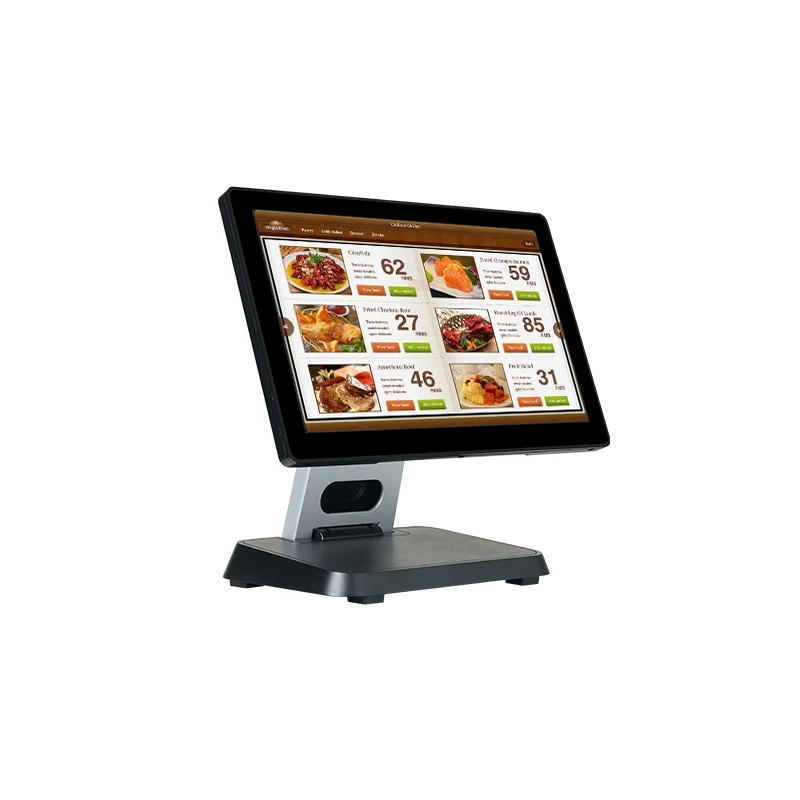 Manufacturer Supplier  Lcd Touch Screen Machine Windows Operation System Cash Register With Scanner For Supermarket