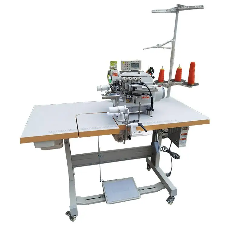 BT-M6 Automatic Elastic Collar Waistband Attaching Overlock Sewing Machine