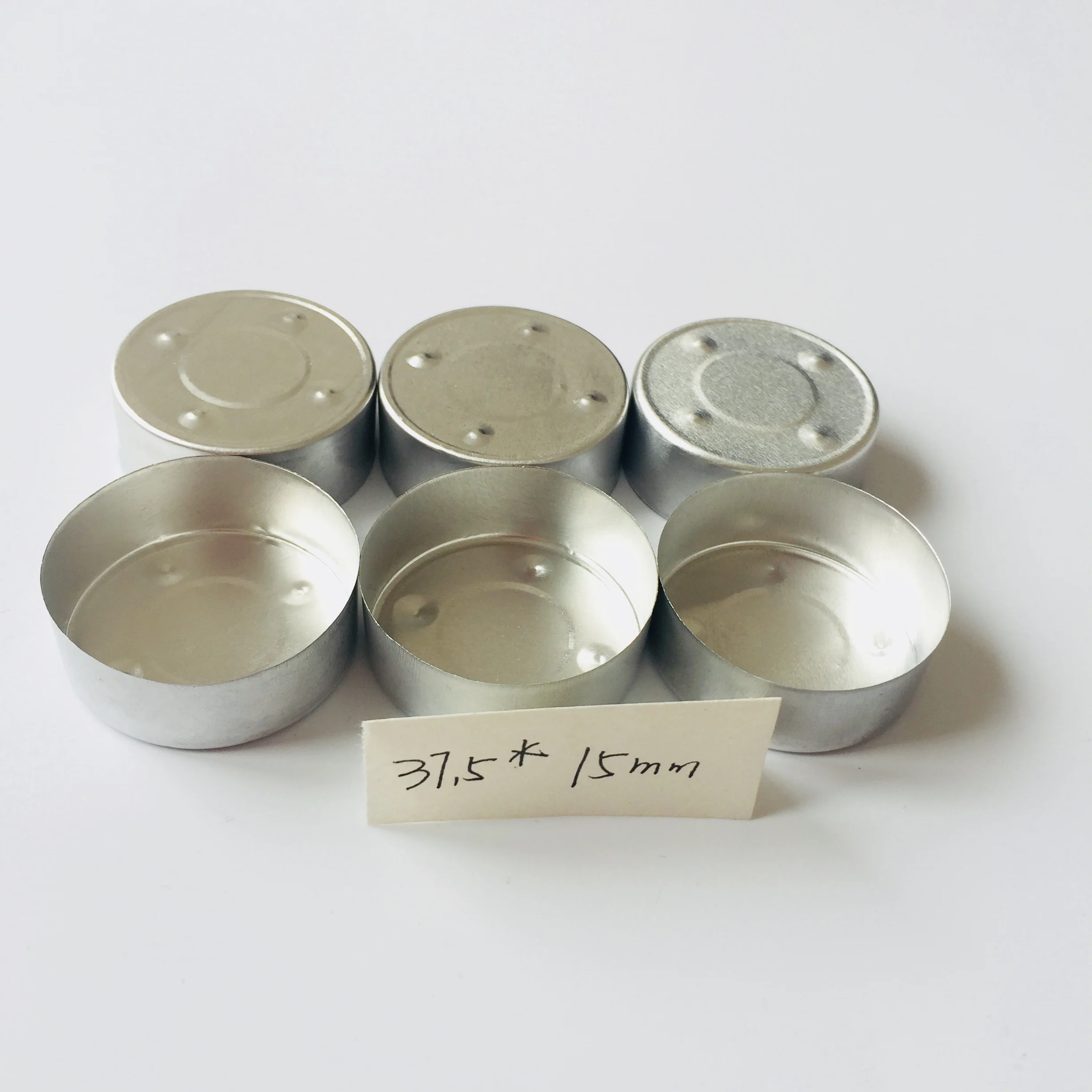 Candle Factory Wholesale Tealight Cup Holder Candle Aluminium Home Decoration Metal Silver Carton Packing Christmas Safety Chita