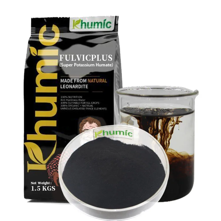 Усиленный Биостимулятор фабрика humic fulvic высококачественный натуральный порошок