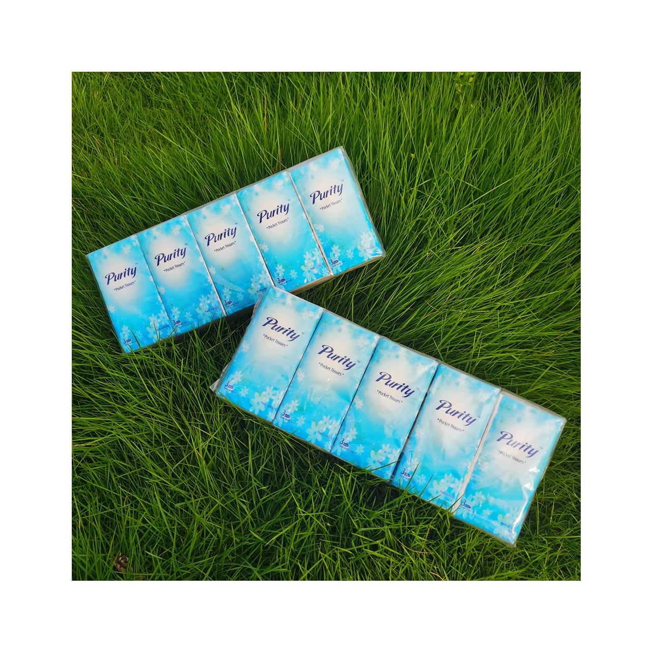Customized printed pocket facial tissue paper 3 ply printing mini pocket tissue wallet tissue china manufacturer