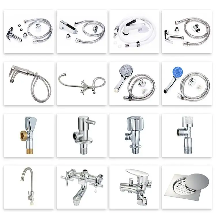 IFAN Bathroom Adjustable ABS Plastic Shower Heads High Pressure Rain Shower Head