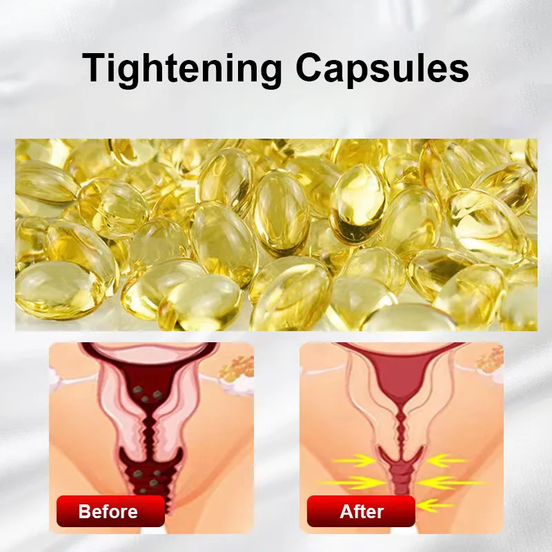 OEM Private Label Yoni Pops Tighten Capsule Shrinking Cleaning Vagina Improve Women Pleasure Female Vaginal Tightening Capsule