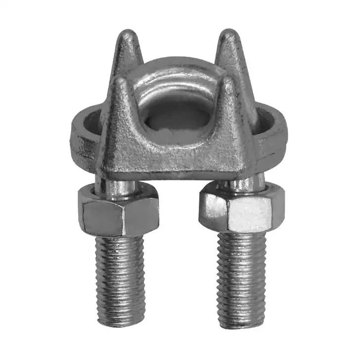 Wholesale Price Hot Sale DIN741 SUS304/316 Stainless Steel Wire Rope Clips Cable Clamp