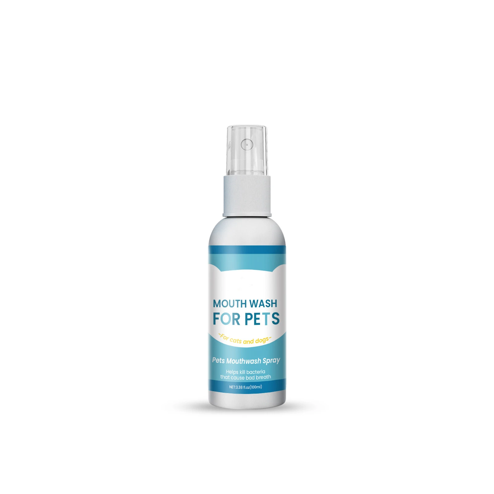 Multi-Purpose Oral Care Set for Dogs and Cats Odor Removing Fragrant Oral Care Spray Dental Health Care Product