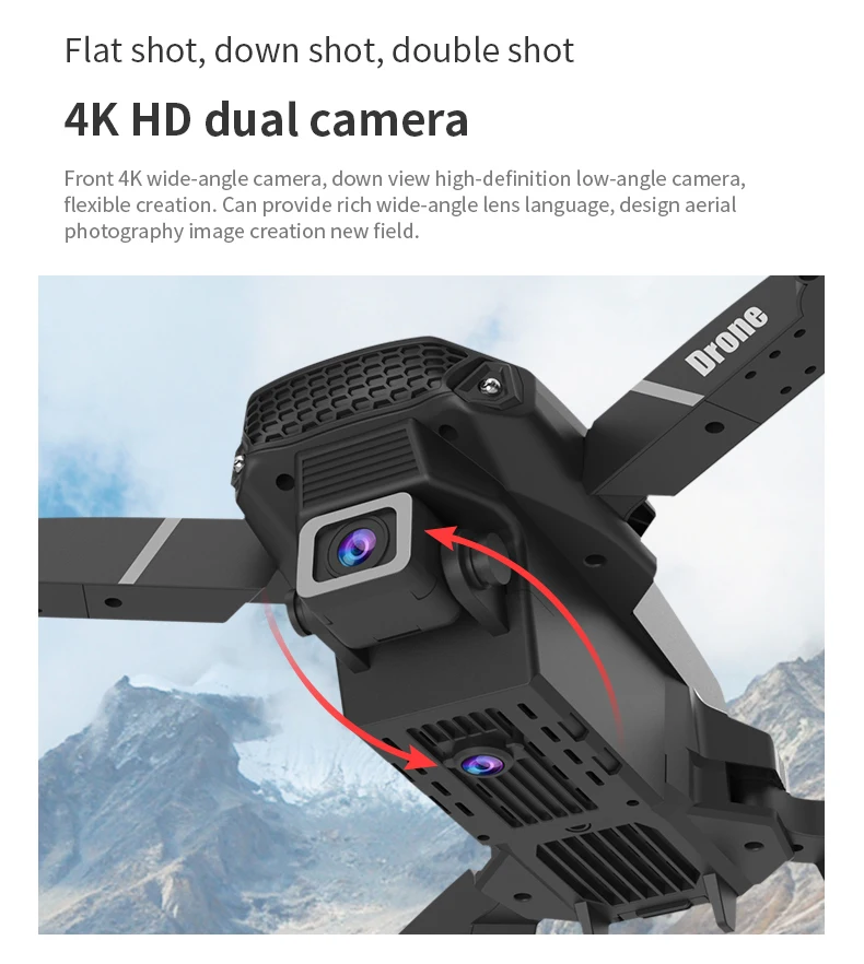 Air shipping JHD E88 Pro dron drones with 4k camera profesional FPV UAV RC wifi quadrotor helicopter Camera-free children toys