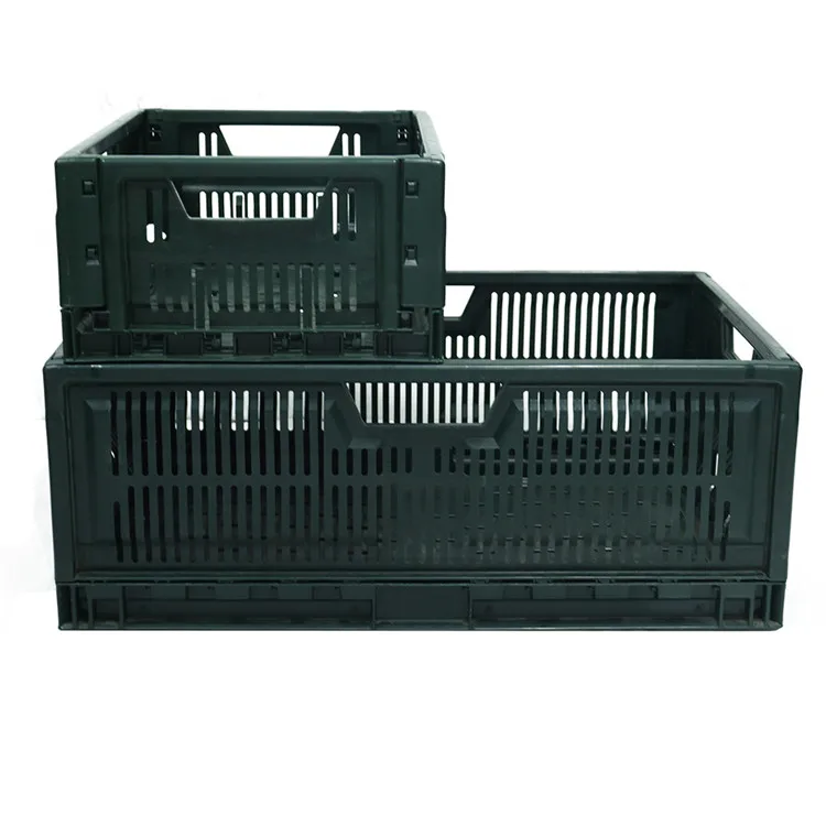 Best Quality Promotional Plastic Storage Basket Folding Picnic Vegetable Storage Basket