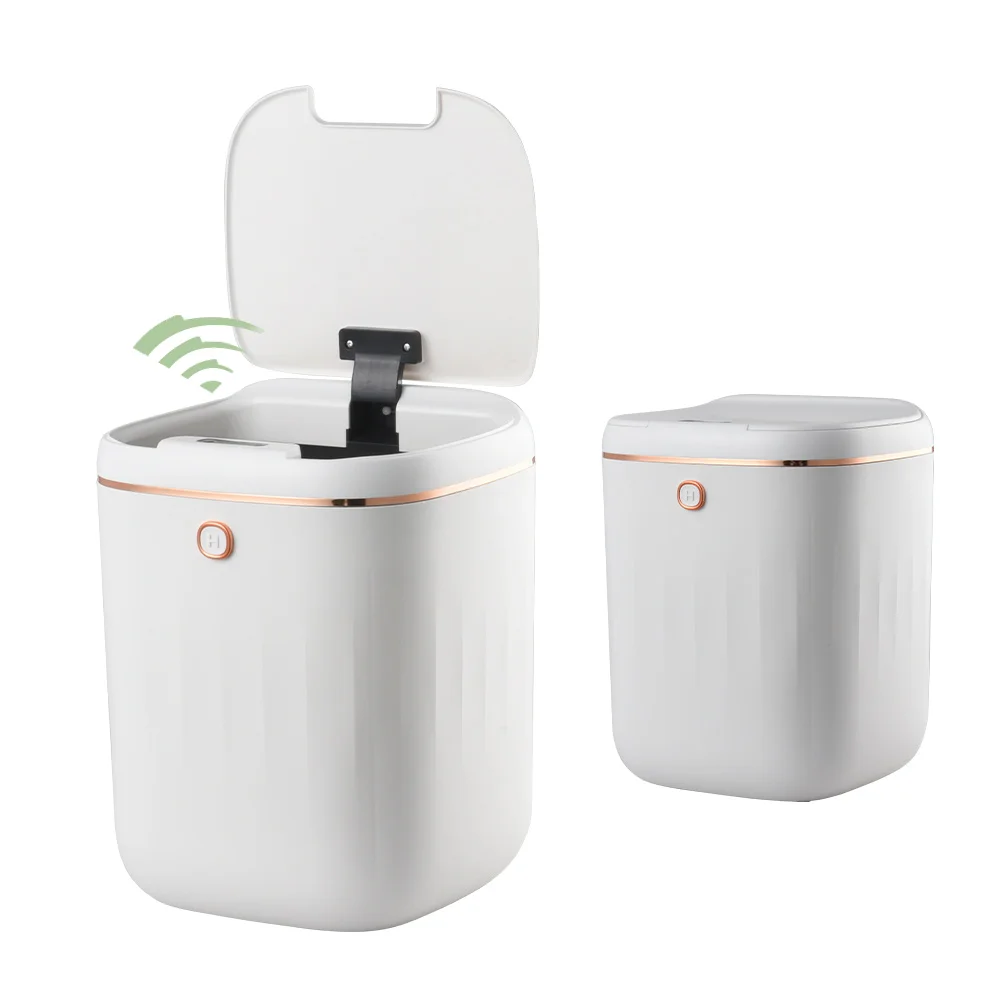 Hot Sale Small Automatic Sensor Trash Can Smart Waste Bins With Lid