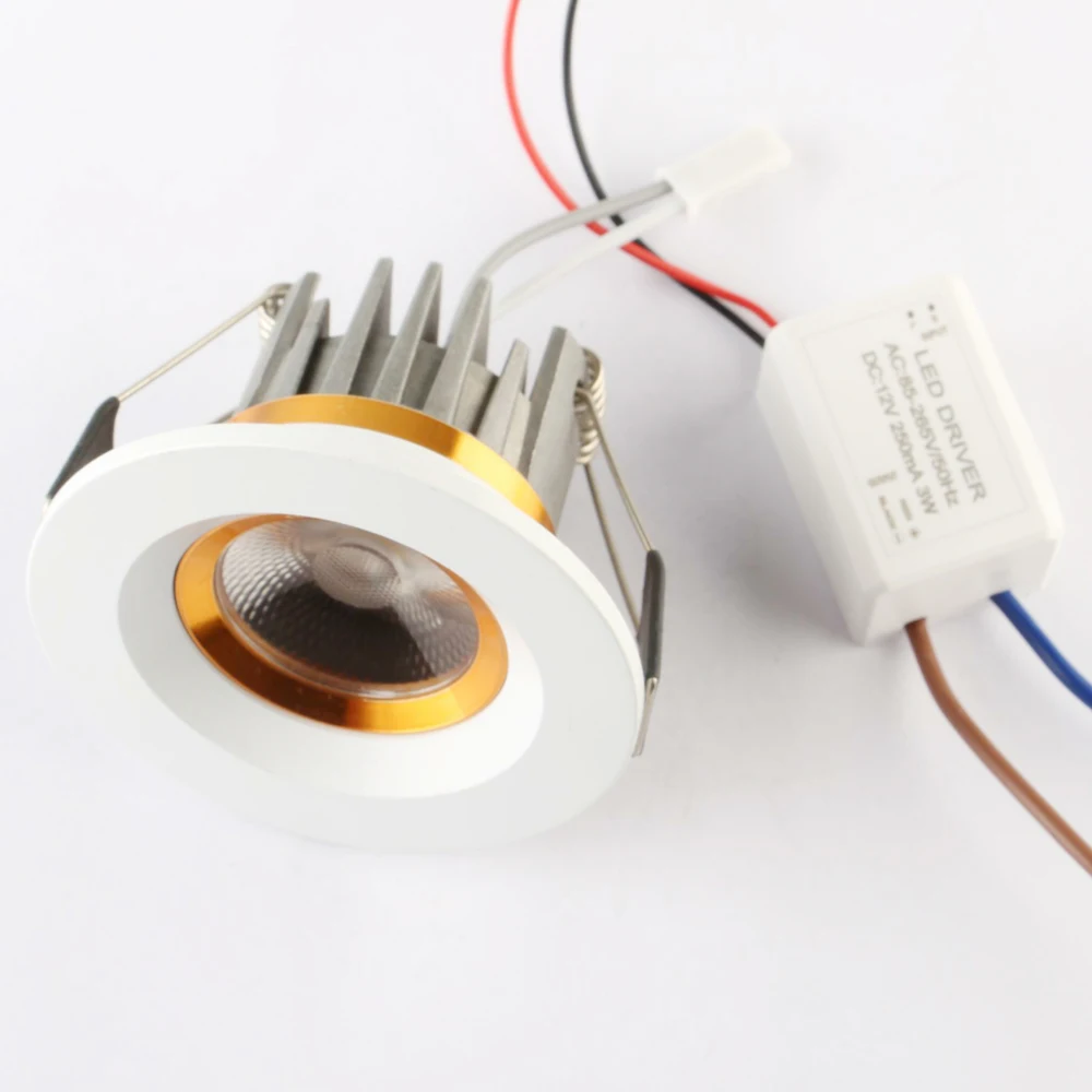 New Product black round led spotlight antiglare led spotlight spotlight 12v With Remote follow up system