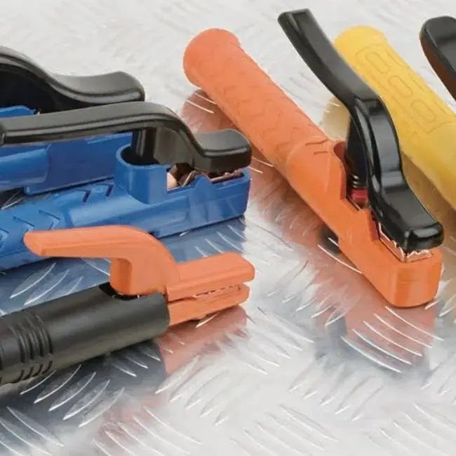 High Quality Japanese Type Custom Arc Welding Tools Electrode Clamp 500-800A Copper Electrode Holder