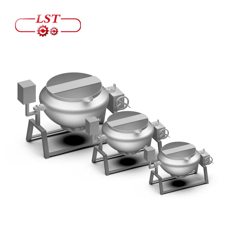LST 50L gummy jelly cooking machine syrup cooking pot