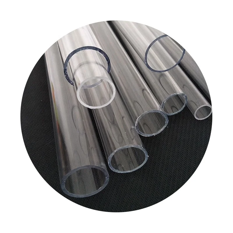 40 мм PC пластиковая труба PC Прозрачная Жесткая труба Огнестойкая