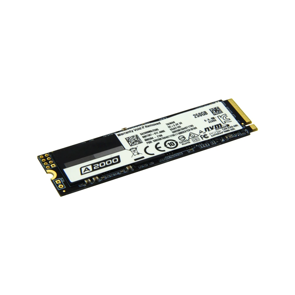 A2000 M.2 Nvme Pcie 250gb 500gb 1tb For Laptop Server