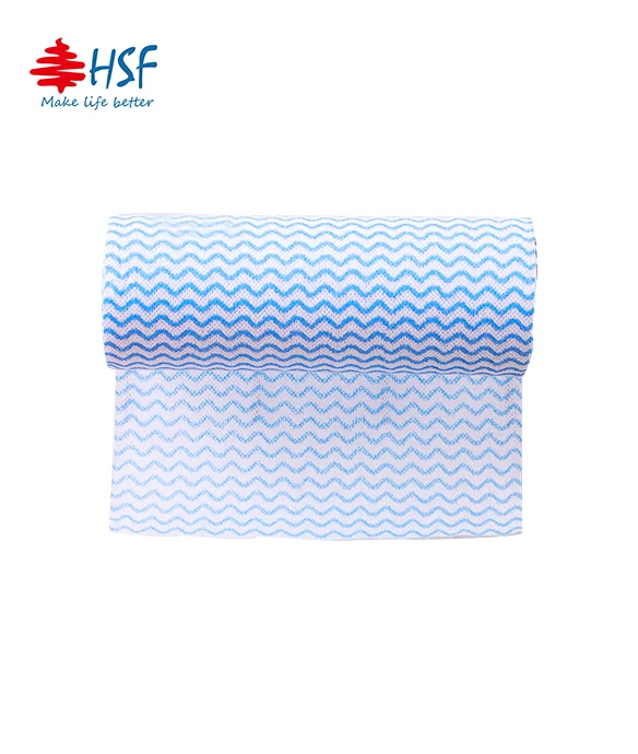 Экологичная супер абсорбент биоразлагаемая цветная сетка Нетканая ткань спанлейс