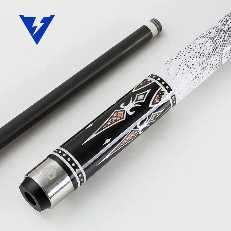 High Cost-effective Professional CARBON FIBRE Pool Cue 13mm-tip Center Joint Nine-ball Billiard Cue Stick