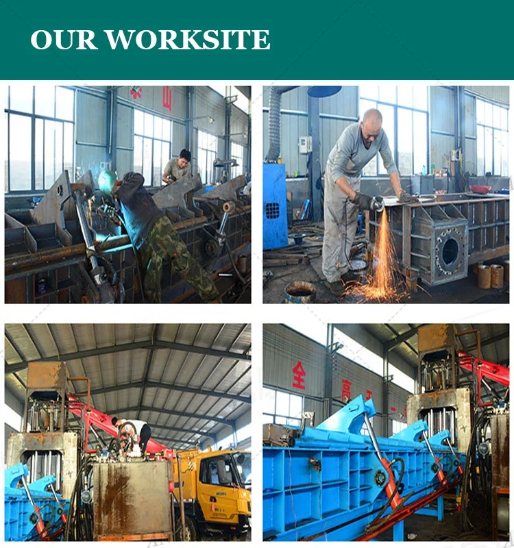 Metal Shear Car Body Baler Press Compactor Machine Hydraulic Used Scrap Steel Aluminum Scrap baler