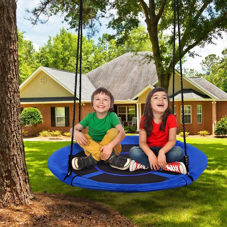 Wholesale Safe And Durable Outdoor Saucer Tree Swing For Garden Use