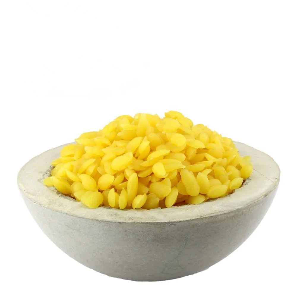 Cosmetic Grade Triple Filtered Beeswax Pastilles Pellets Beads