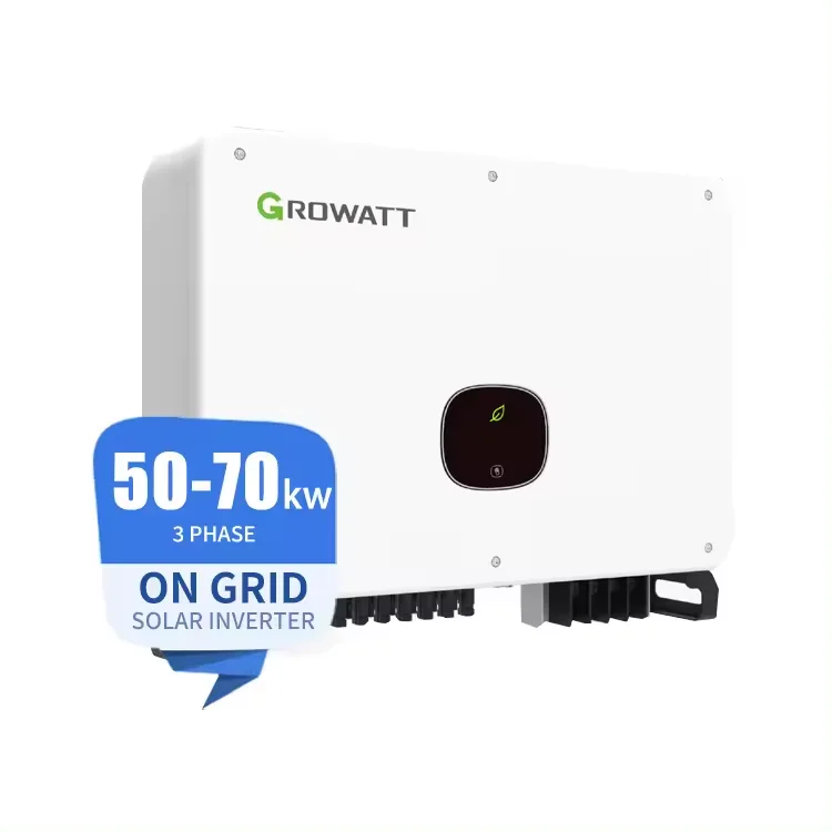 Best Selling Growatt Solar Inverter 50Kw 60Kw 70Kw On Grid Inverter Price
