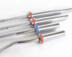 Top grade  barbell harden chrome barbell bar with needle bearing and copper sheathing