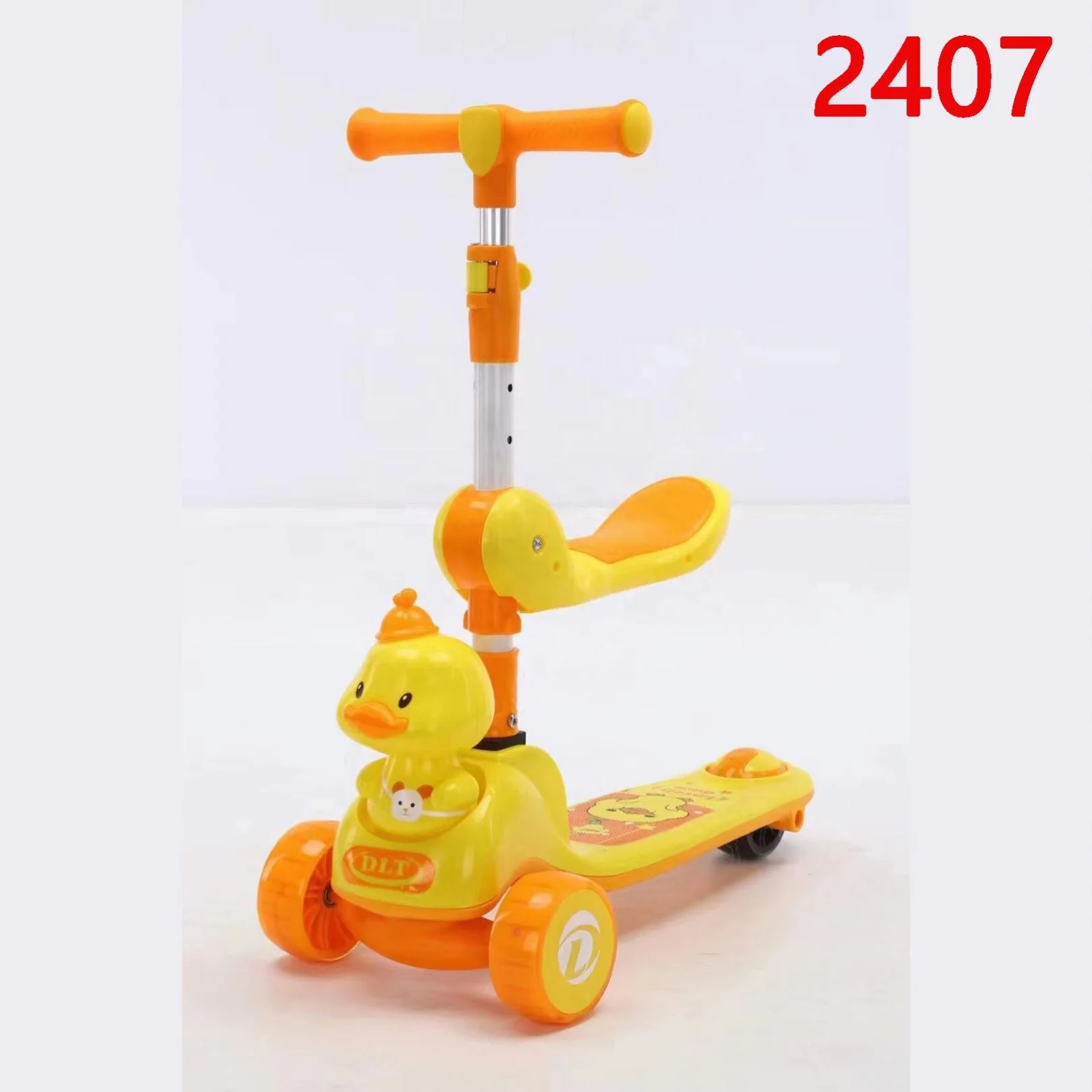 Two Wheels In Front Kick Scooter,Children push Kick Board Skate Scooter