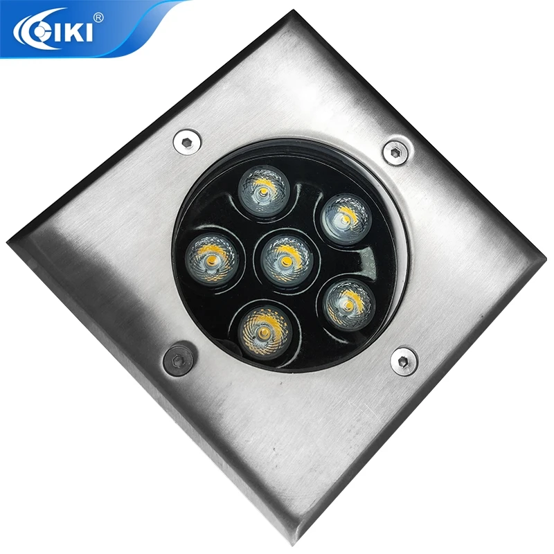 
6w Led Deck Lights Outdoor Underground Garden Wall Corner Lamp Ip67 Landscape Lighting Stainless Steel Waterproof Spot Light 