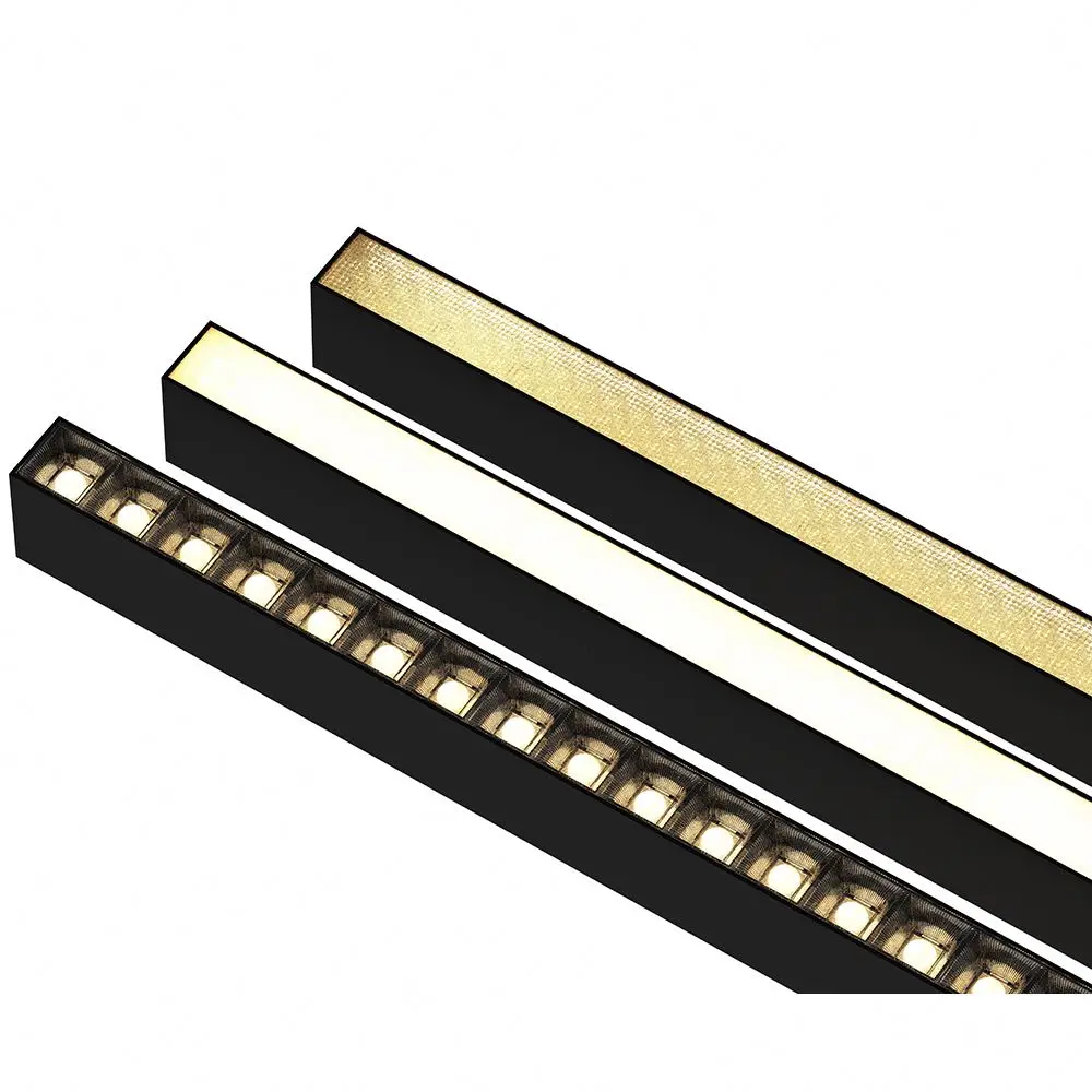 ETL CETL DLC UGR 19 130LM 0-10V 4ft 8ft 2400mm вверх вниз приглушаемый светодиодный светильник