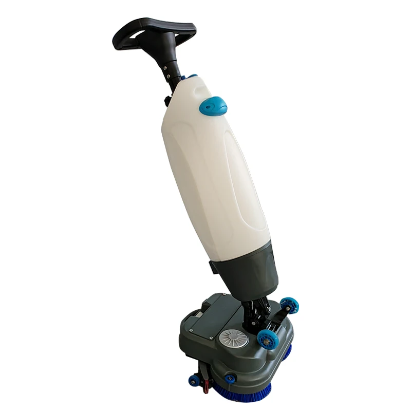 Walk Behind Industrial Floor Sweeper and Electric Floor Scrubber Machine Wireless Cold Water Cleaning