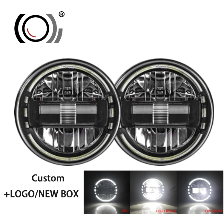 Wholesale Made in China 2023 new Round 7' Led King Kong Lights 7inch Headlight For Jeep 07-17
