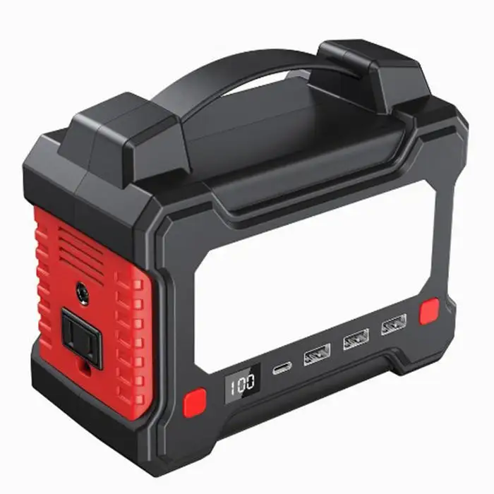 Outdoor energy storage  supply 150W high-power  camping fishing large capacity wireless emergency power supply power bank
