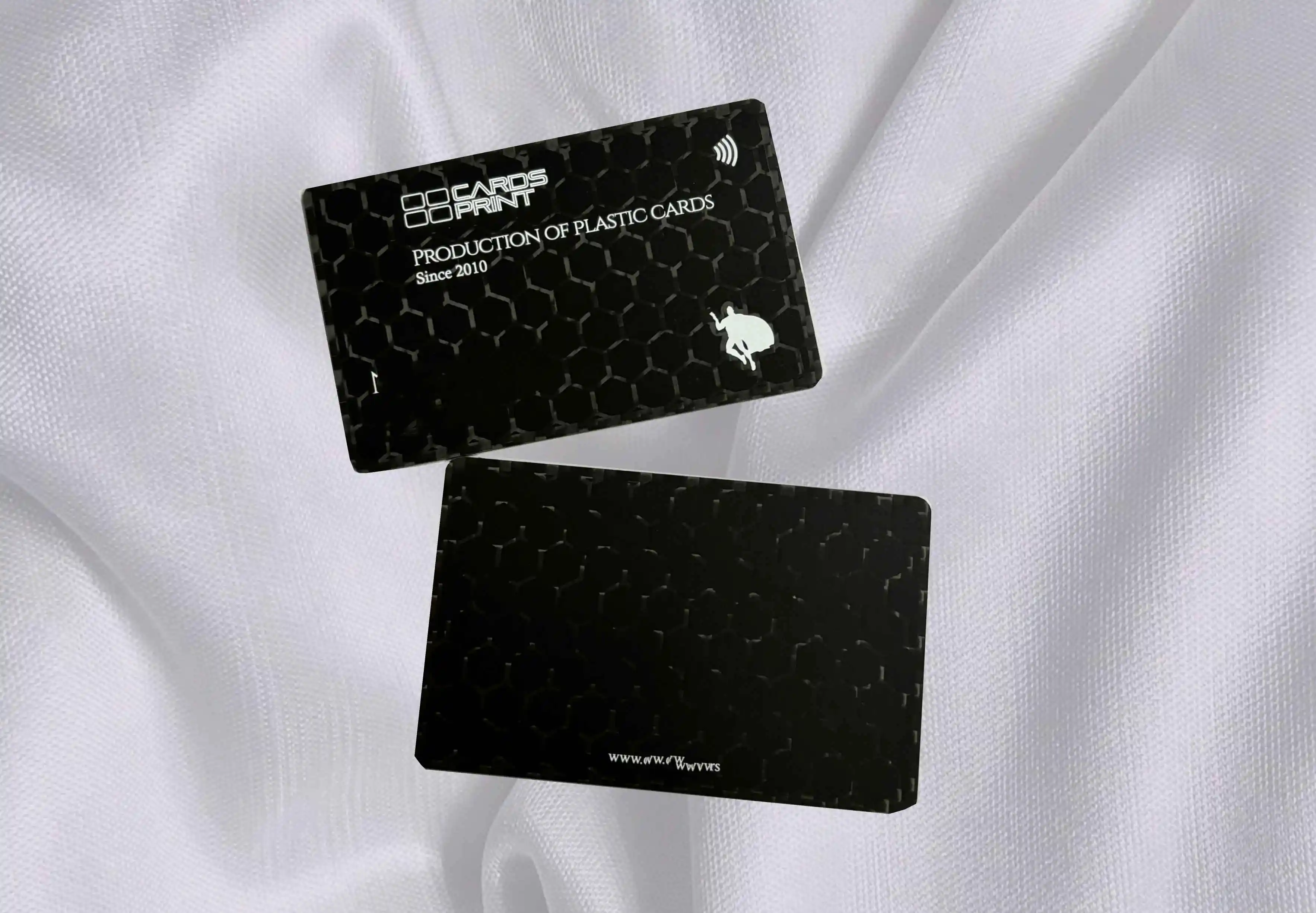 Custom Silkscreen printing High-End Carbon Fiber With Different Background Pattern High Class Business Card VIP Member ship Card
