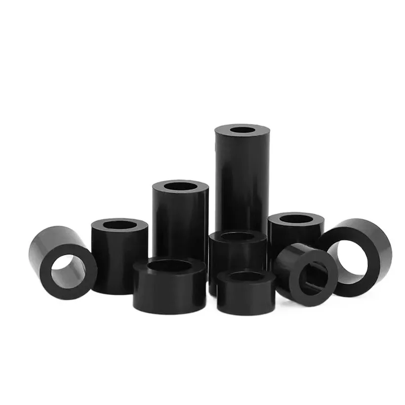 OEM Law Price Black  White Nylon ABS Plastic Round PCB Standoff Spacers
