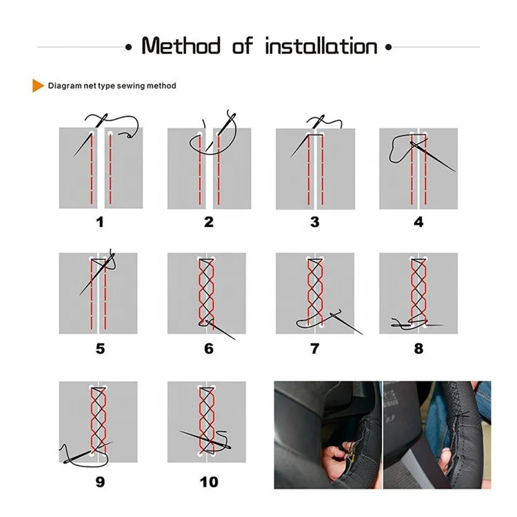 Steering Wheel Cover for Nissan Patrol Armada NV Cargo NV Passenger (US) Titan Infiniti QX56 wholesale price for you