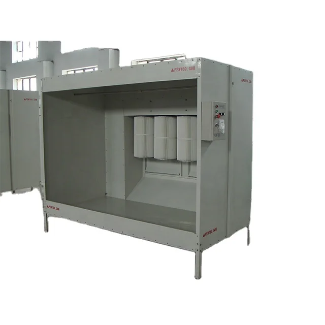 Manual Metal Surface Powder Coating Spray Equipment Treatment Machine