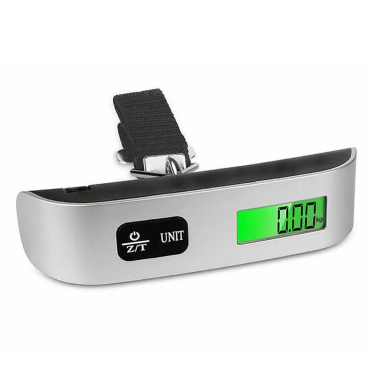 Battery Included 50kg Portable Handheld baggage scales Luggage digital hanging scale
