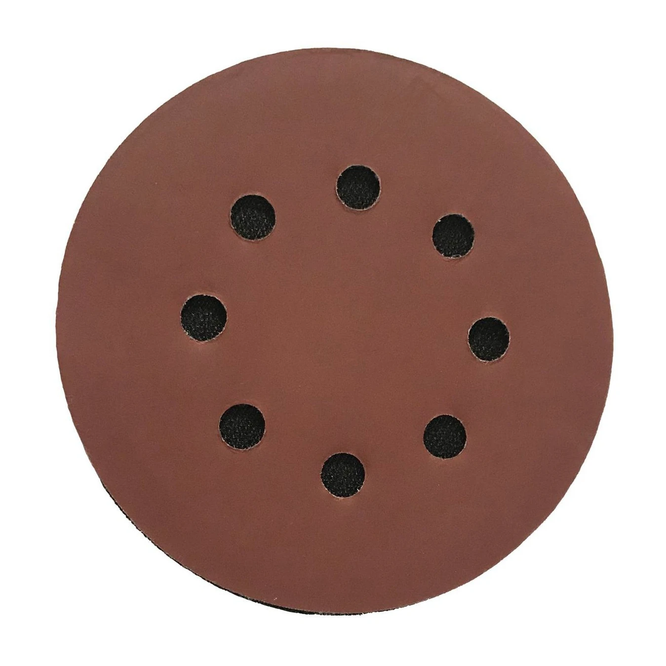 125mm 5 Inch Red Abrasive Discs  Aluminum Oxide Hook And Loop Sanding Disc 120 Grit Sandpaper Sander Round Sand Paper