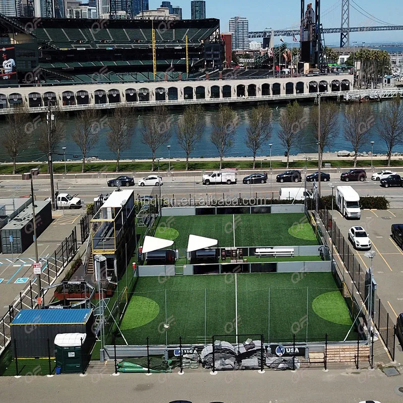 New Product Customize size Wholesale Soccer Court 7-person Soccer Field Cage Multi functional football field Cage