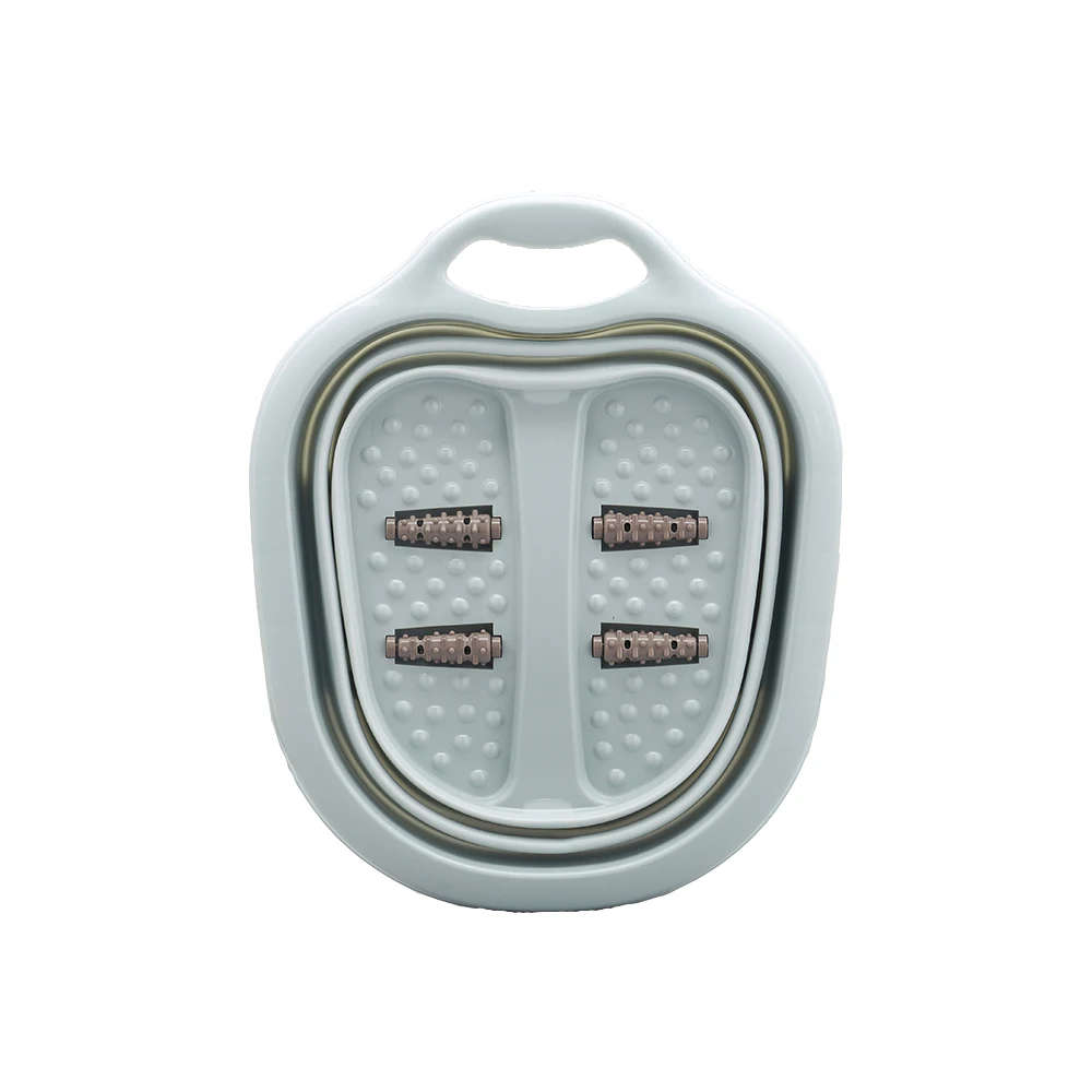 Foot Soaking Tub portable Folding Travel Foot Wash Basin Bucket Feet Spa Bubbling Massage foot spa Tub