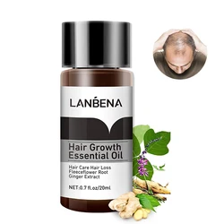 LANBENA Fast Powerful Hair Growth Products Oil Preventing Hair Loss Hair Care Andrea